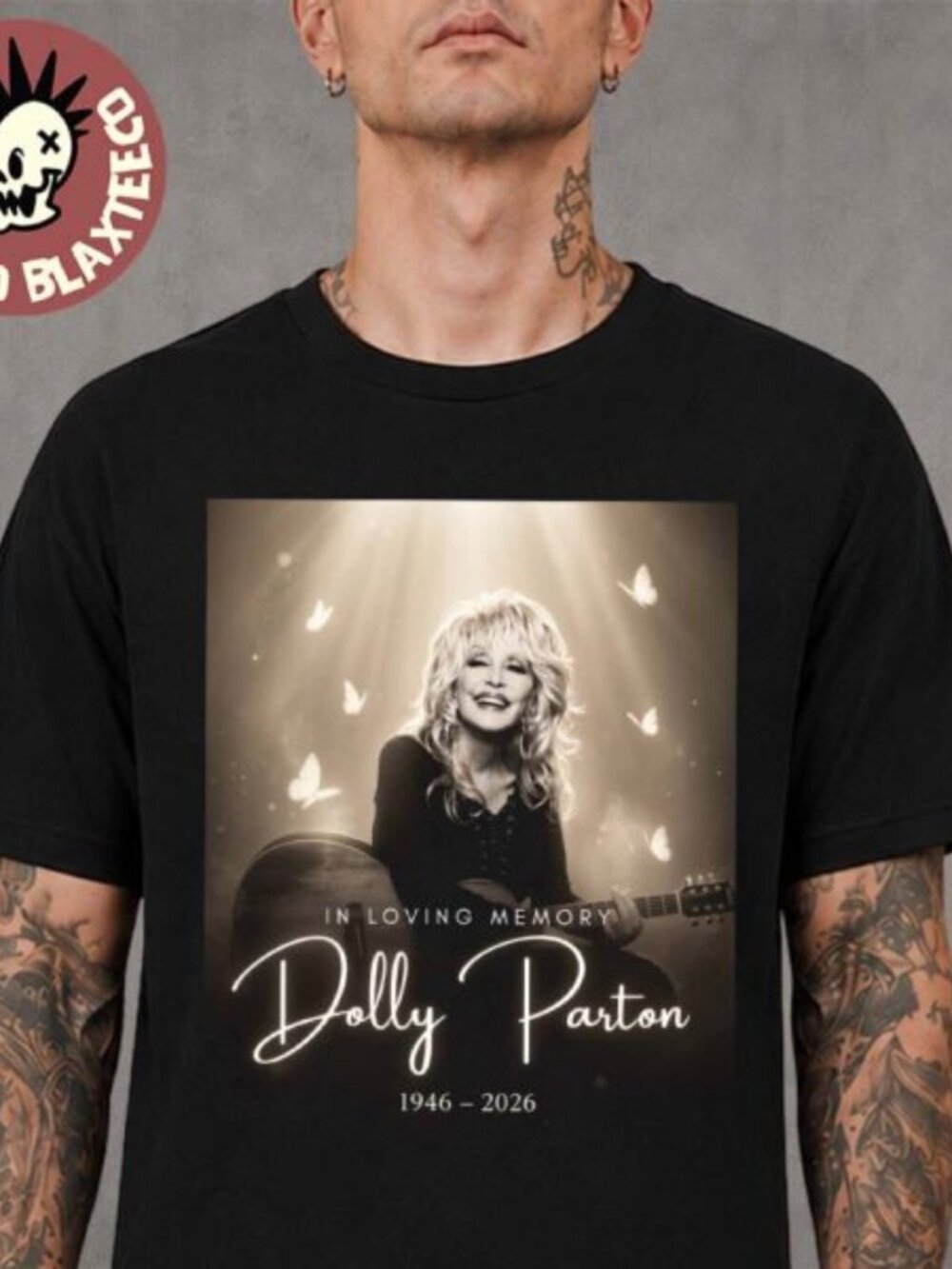 In Loving Memory Dolly Parton 1946-2026 RIP Rest In Peace T-Shirt